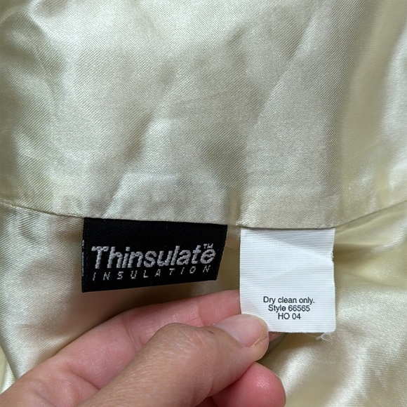 J. Crew Tan Wool Button Pea Jacket Size Small - Picture 8 of 8